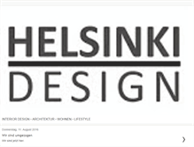 Tablet Screenshot of helsinkidesign.blogspot.com