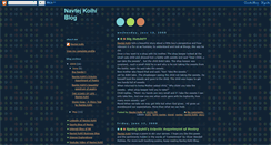Desktop Screenshot of nkohli.blogspot.com