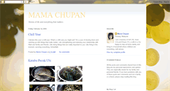 Desktop Screenshot of mamachupan.blogspot.com