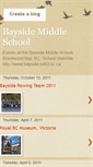 Mobile Screenshot of baysideschoolbc.blogspot.com