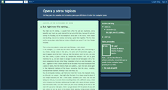 Desktop Screenshot of muchaopera.blogspot.com