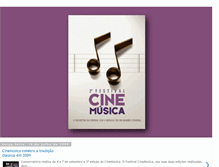 Tablet Screenshot of festivalcinemusica.blogspot.com