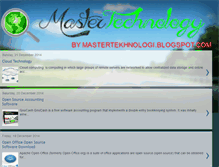 Tablet Screenshot of mastertekhnologi.blogspot.com