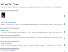 Tablet Screenshot of flossingthemill.blogspot.com