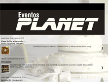 Tablet Screenshot of eventosplanet.blogspot.com