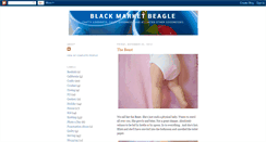 Desktop Screenshot of blackmarketbeagle.blogspot.com