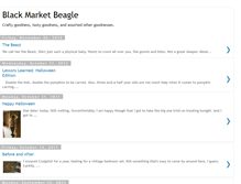 Tablet Screenshot of blackmarketbeagle.blogspot.com