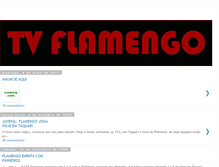 Tablet Screenshot of canalflamengo.blogspot.com