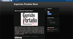 Desktop Screenshot of caprichoprent.blogspot.com