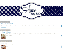 Tablet Screenshot of anneandbradley.blogspot.com