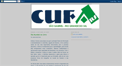 Desktop Screenshot of cufasaogabriel-rs.blogspot.com