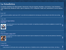 Tablet Screenshot of estadisticasmdt.blogspot.com