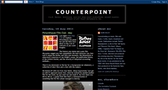 Desktop Screenshot of counterpointfandm.blogspot.com