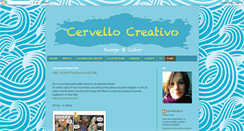 Desktop Screenshot of cervellocreativo.blogspot.com