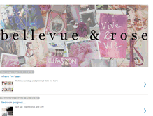 Tablet Screenshot of bellevueandrose.blogspot.com