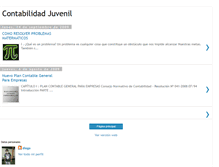 Tablet Screenshot of contabilidadjuvenil.blogspot.com