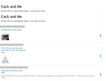 Tablet Screenshot of cockandme.blogspot.com
