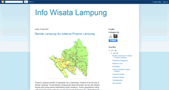 Desktop Screenshot of infowisatalampung.blogspot.com