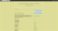 Desktop Screenshot of escoex-publicidad.blogspot.com