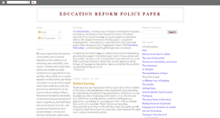 Desktop Screenshot of americaneducationpaper.blogspot.com