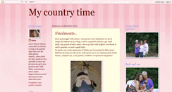 Desktop Screenshot of mycountrytime.blogspot.com