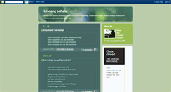 Desktop Screenshot of bincangbahasa.blogspot.com