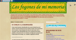 Desktop Screenshot of losfogonesdemimemoria.blogspot.com