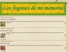 Tablet Screenshot of losfogonesdemimemoria.blogspot.com