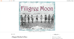 Desktop Screenshot of filigreemoon.blogspot.com