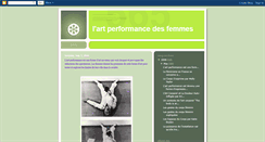 Desktop Screenshot of fr361performancedesfemmes.blogspot.com