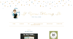 Desktop Screenshot of ifyoublingit.blogspot.com