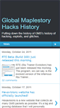 Mobile Screenshot of gmshackshistory.blogspot.com