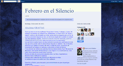 Desktop Screenshot of eneroenlapalabra2011.blogspot.com