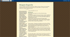 Desktop Screenshot of esquerda-margem.blogspot.com