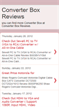 Mobile Screenshot of converter-box-reviews.blogspot.com