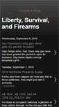 Mobile Screenshot of libertysurvivalfirearms.blogspot.com