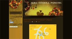 Desktop Screenshot of akratandolapangura.blogspot.com