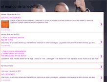 Tablet Screenshot of elmundodelalectura-san.blogspot.com