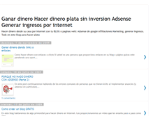 Tablet Screenshot of hacerdineroblog.blogspot.com