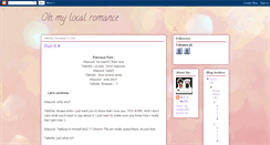 Desktop Screenshot of oh-my-local-romance.blogspot.com