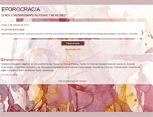 Tablet Screenshot of eforocracia.blogspot.com