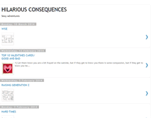 Tablet Screenshot of hilarious-consequences.blogspot.com