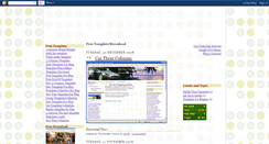 Desktop Screenshot of createtemplate.blogspot.com