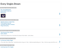 Tablet Screenshot of everysinglesdream.blogspot.com