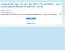 Tablet Screenshot of best-online-poker-casino-bingo-sports.blogspot.com