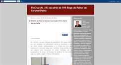 Desktop Screenshot of fundacaoosvaldocruz.blogspot.com