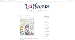 Desktop Screenshot of losnavarroarte.blogspot.com