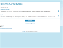 Tablet Screenshot of bilisimkurdum.blogspot.com
