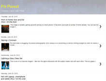Tablet Screenshot of pixpursuit.blogspot.com