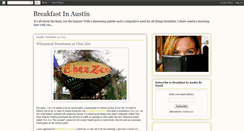 Desktop Screenshot of breakfastinaustin.blogspot.com